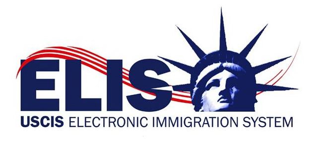 Trademark Logo ELIS USCIS ELECTRONIC IMMIGRATION SYSTEM