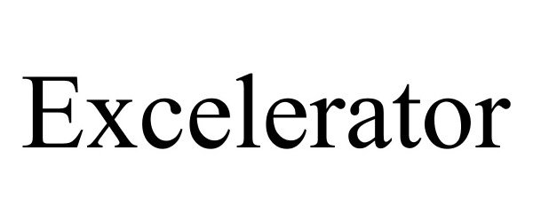 Trademark Logo EXCELERATOR