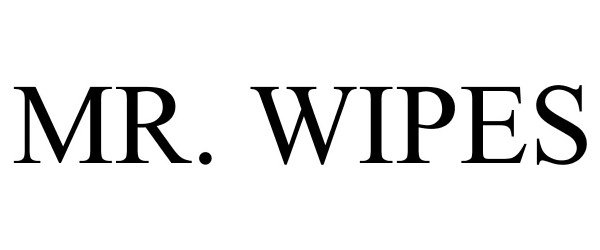 Trademark Logo MR. WIPES
