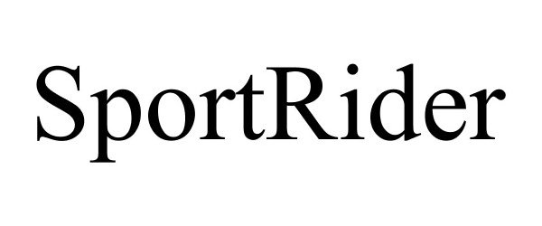 Trademark Logo SPORTRIDER