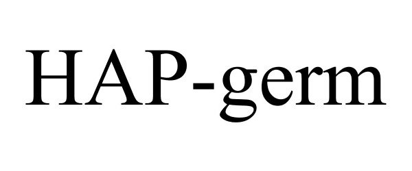 Trademark Logo HAP-GERM