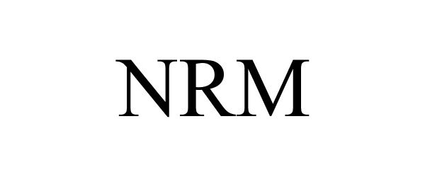 Trademark Logo NRM