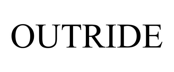 Trademark Logo OUTRIDE