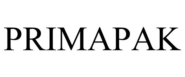 Trademark Logo PRIMAPAK