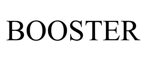 Trademark Logo BOOSTER