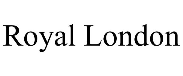 Trademark Logo ROYAL LONDON