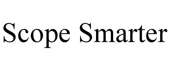 Trademark Logo SCOPE SMARTER