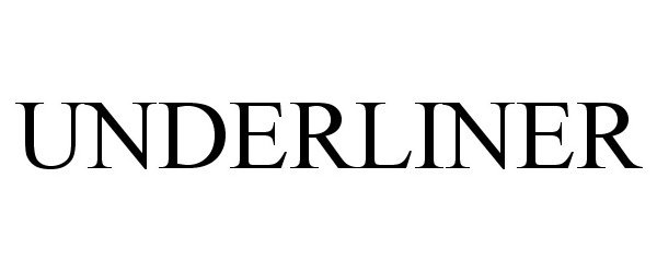 Trademark Logo UNDERLINER