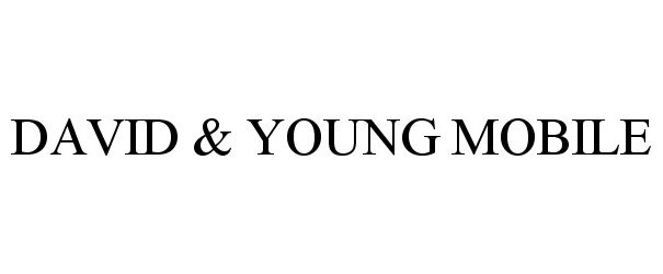  DAVID &amp; YOUNG MOBILE