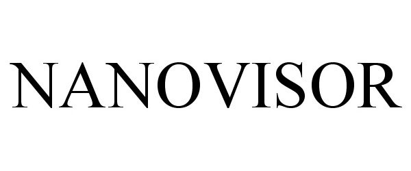 Trademark Logo NANOVISOR.JS