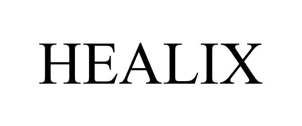 Trademark Logo HEALIX