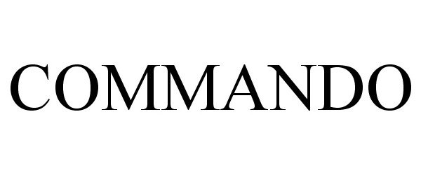 Trademark Logo COMMANDO