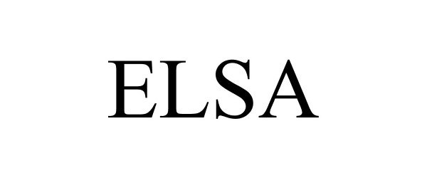 Trademark Logo ELSA