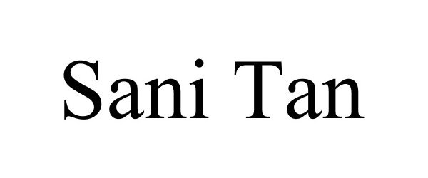  SANI TAN