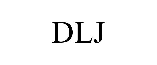 Trademark Logo DLJ