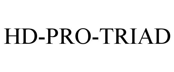  HD-PRO-TRIAD