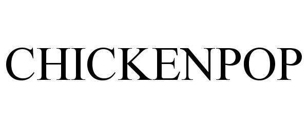Trademark Logo CHICKENPOP