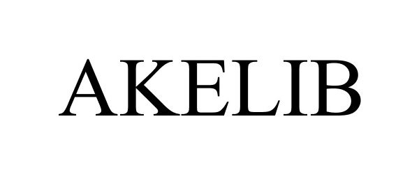Trademark Logo AKELIB