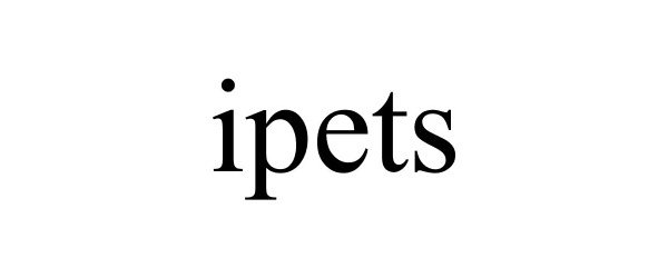 Trademark Logo IPETS