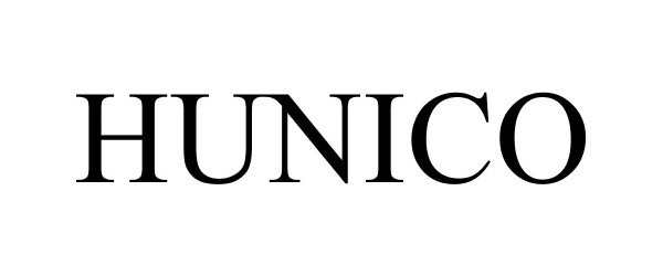 Trademark Logo HUNICO