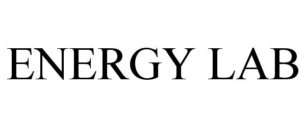 Trademark Logo ENERGY LAB