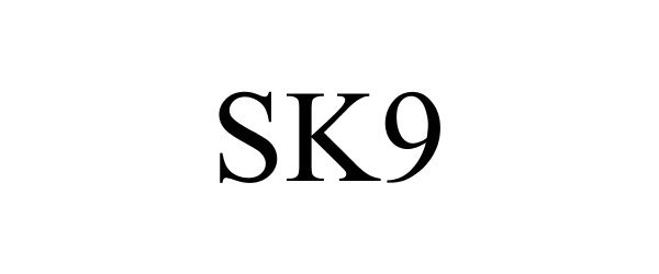 Trademark Logo SK9