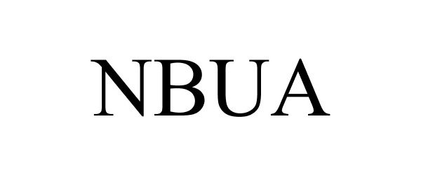 Trademark Logo NBUA