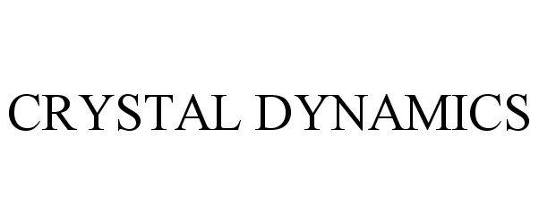 Trademark Logo CRYSTAL DYNAMICS