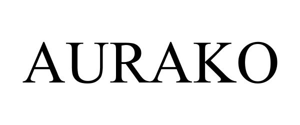 Trademark Logo AURAKO
