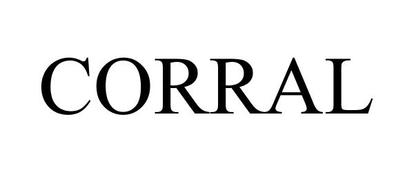 Trademark Logo CORRAL