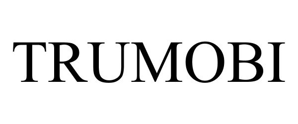 Trademark Logo TRUMOBI