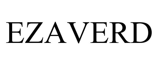 Trademark Logo EZAVERD
