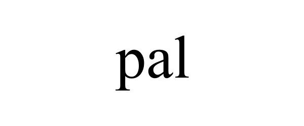 Trademark Logo PAL