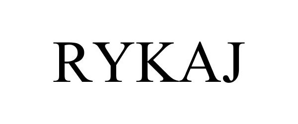 Trademark Logo RYKAJ