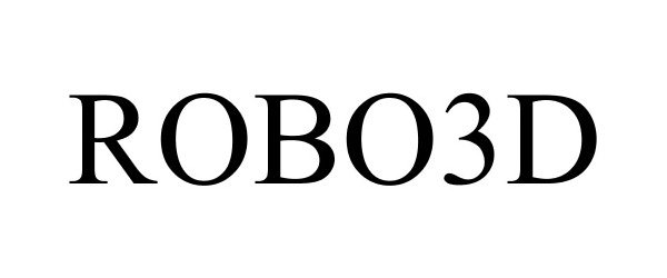 Trademark Logo ROBO3D