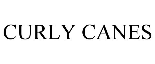 Trademark Logo CURLY CANES