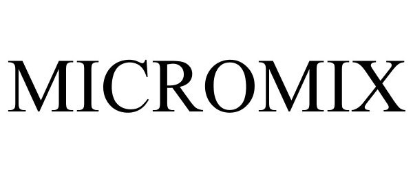 Trademark Logo MICROMIX