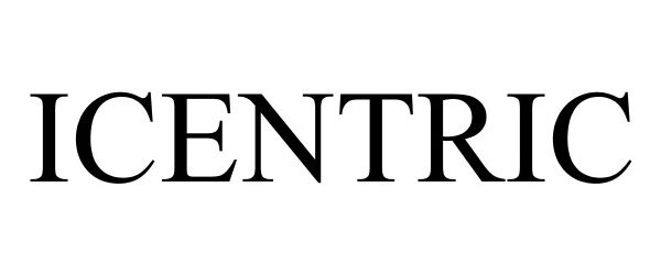 Trademark Logo ICENTRIC