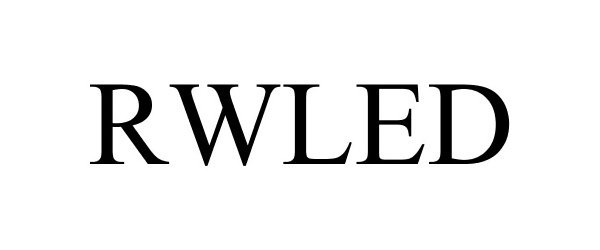 Trademark Logo RWLED