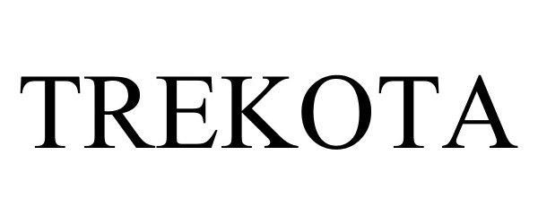 Trademark Logo TREKOTA