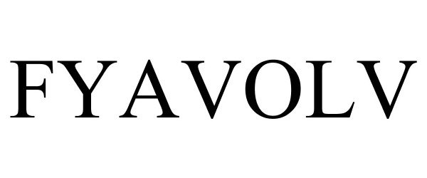 Trademark Logo FYAVOLV