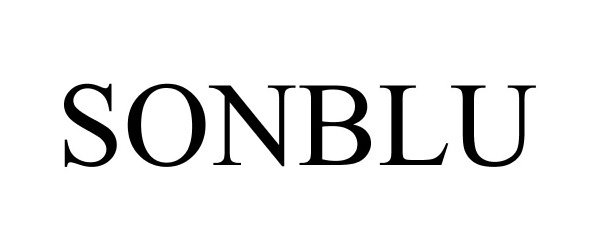 Trademark Logo SONBLU