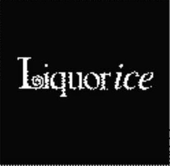 Trademark Logo LIQUORICE