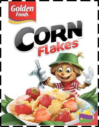 Trademark Logo GOLDEN FOODS CORN FLAKES