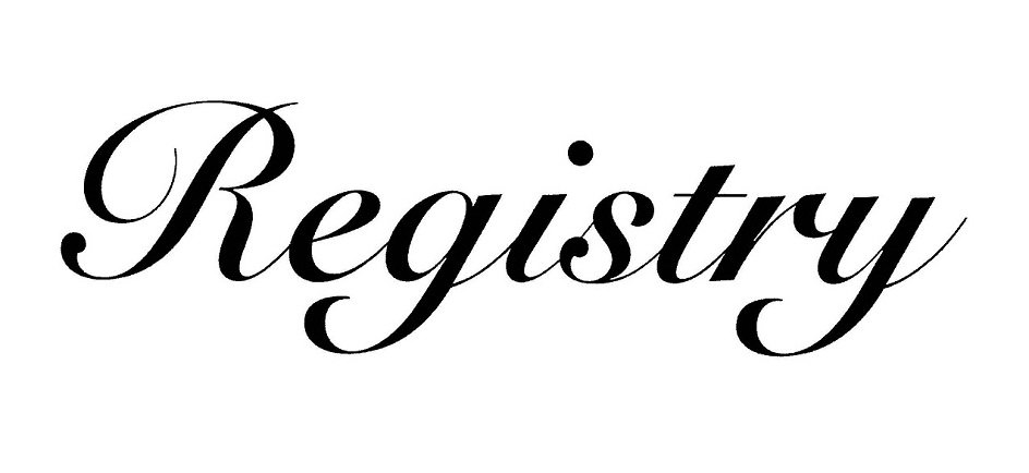 Trademark Logo REGISTRY