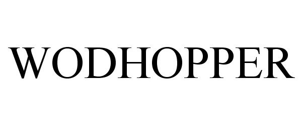 Trademark Logo WODHOPPER