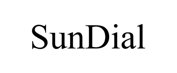 Trademark Logo SUNDIAL