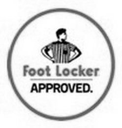 Trademark Logo FOOT LOCKER APPROVED.