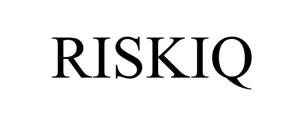 Trademark Logo RISKIQ
