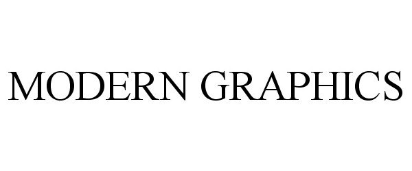 Trademark Logo MODERN GRAPHICS